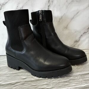 Blondo Women's Delta Leather Waterproof Ankle Boots